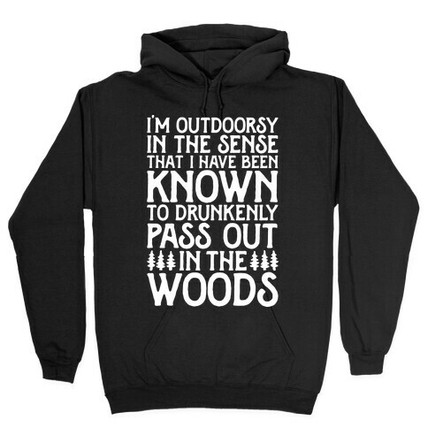 Outdoorsy Hooded Sweatshirt