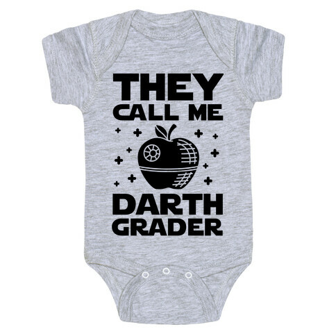 They Call Me Darth Grader Baby One-Piece