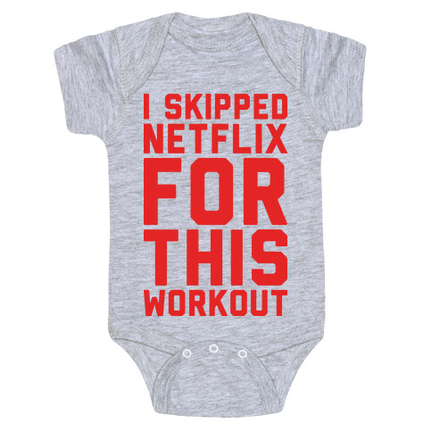 I Skipped Netflix For This Workout Baby One-Piece