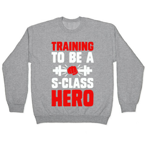 Training to be a S-Class Hero Pullover