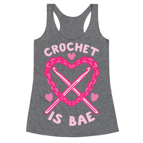 Crochet Is Bae Racerback Tank Top