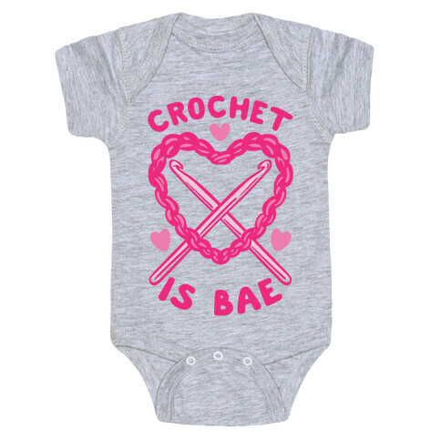 Crochet Is Bae Baby One-Piece