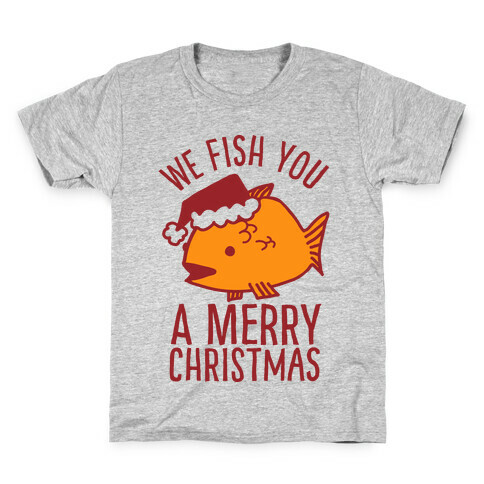 We Fish You a Merry Christmas Kids T-Shirt