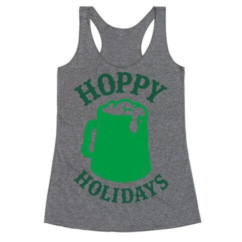 Hoppy Holidays Racerback Tank Top