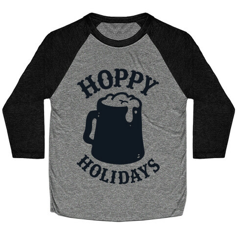 Hoppy Holidays Baseball Tee