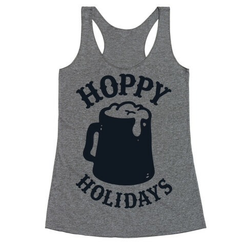 Hoppy Holidays Racerback Tank Top