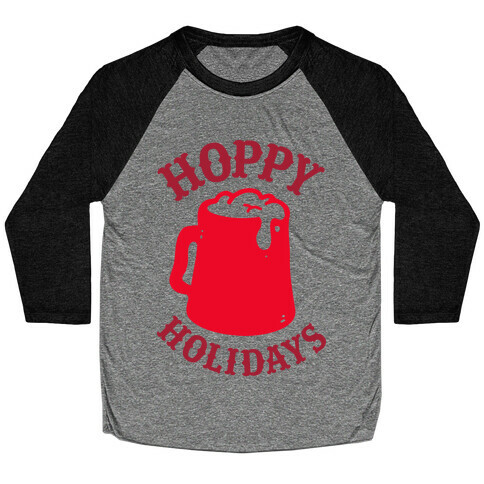 Hoppy Holidays Baseball Tee