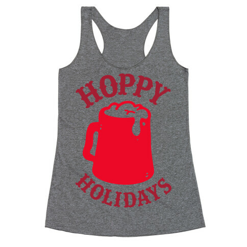 Hoppy Holidays Racerback Tank Top