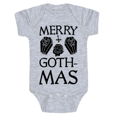 Merry Gothmas Baby One-Piece
