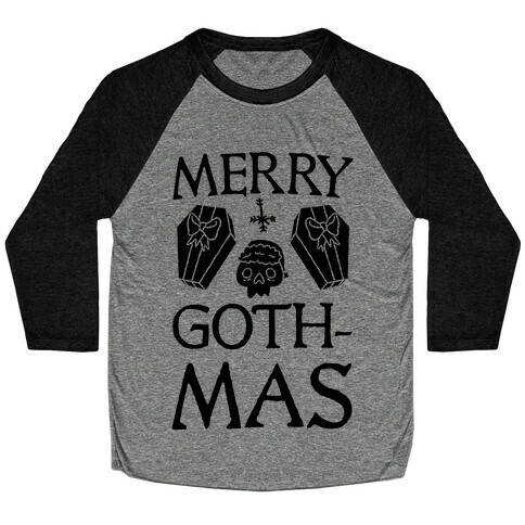 Merry Gothmas Baseball Tee