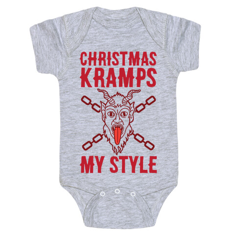 Christmas Kramps My Style Baby One-Piece