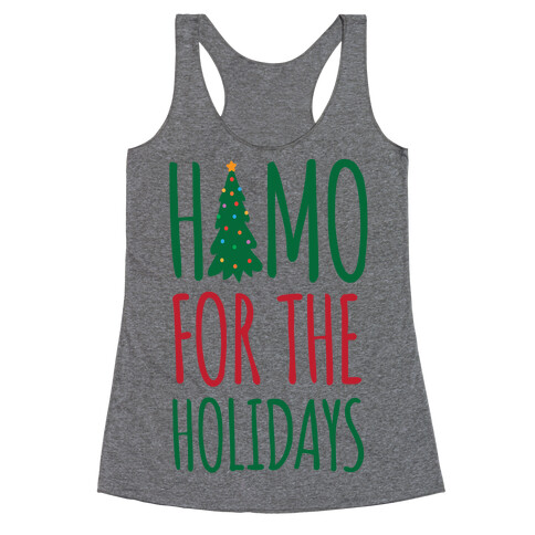 Homo For The Holidays Racerback Tank Top