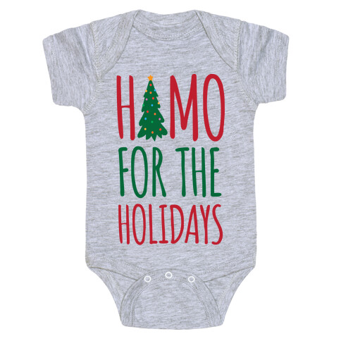 Homo For The Holidays Baby One-Piece
