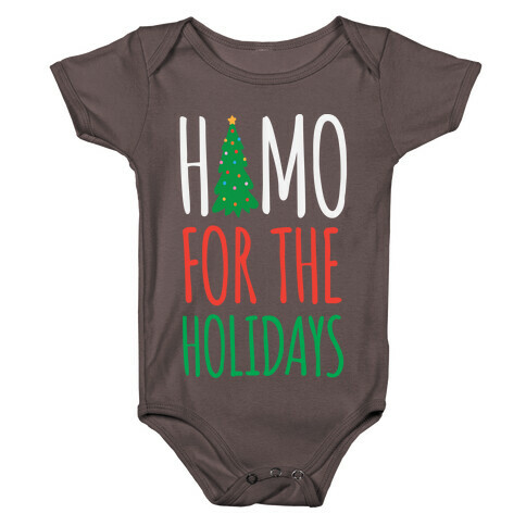 Homo For The Holidays Baby One-Piece