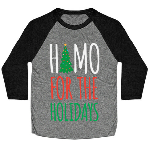 Homo For The Holidays Baseball Tee