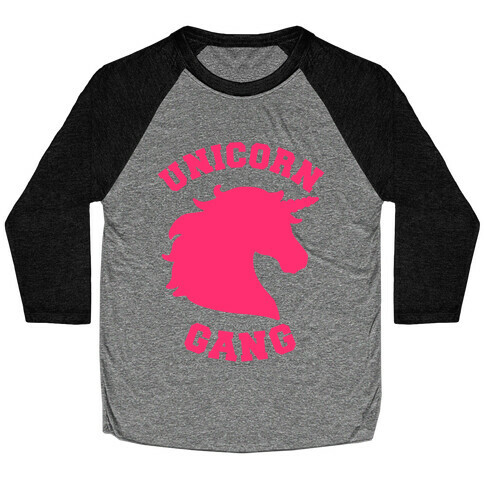 Unicorn Gang Baseball Tee