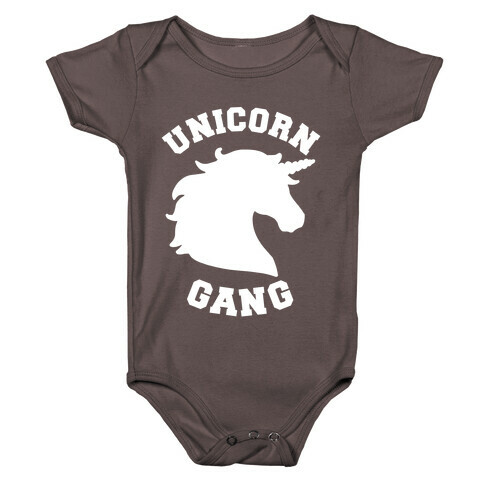 Unicorn Gang Baby One-Piece