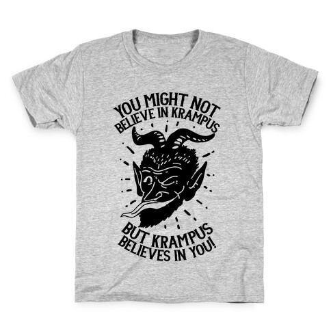 Krampus Believes in You Kids T-Shirt