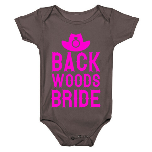 Backwoods Bride Baby One-Piece