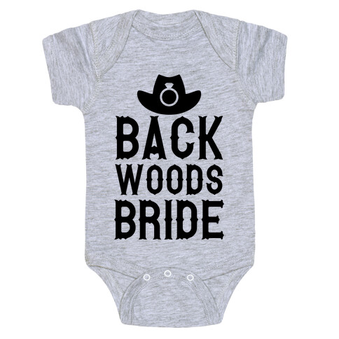 Backwoods Bride Baby One-Piece