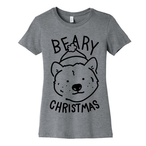 Beary Christmas Womens T-Shirt