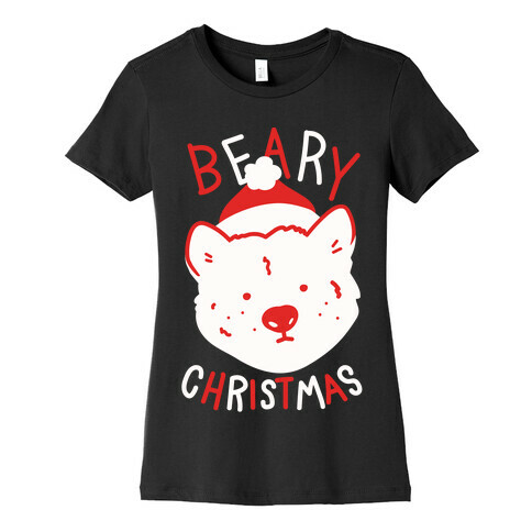 Beary Christmas Womens T-Shirt