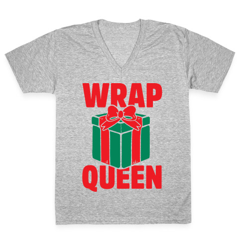 Wrap Queen V-Neck Tee Shirt
