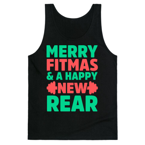 Merry Fitmas and a Happy New Rear Tank Top