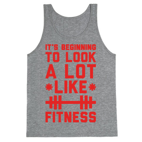 It's Beginning To Look A Lot Like Fitness Tank Top