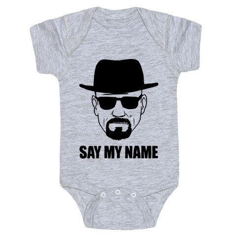 Say My Name Baby One-Piece