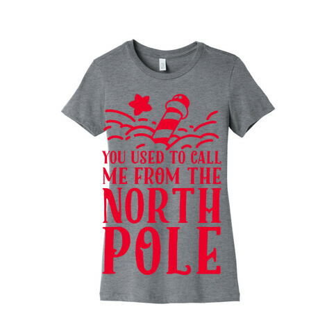 You Used to Call Me From the North Pole  Womens T-Shirt