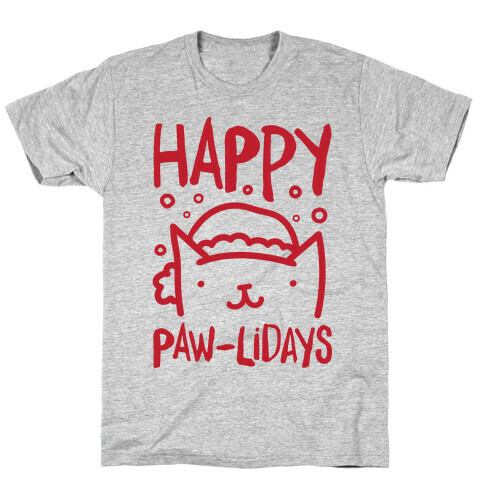 Happy Paw-lidays  T-Shirt