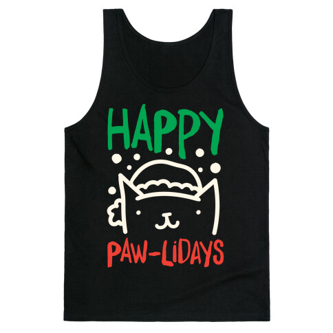 Happy Paw-lidays  Tank Top