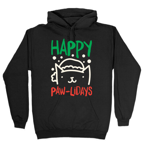 Happy Paw-lidays  Hooded Sweatshirt