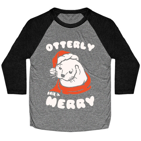 Otterly Merry Baseball Tee