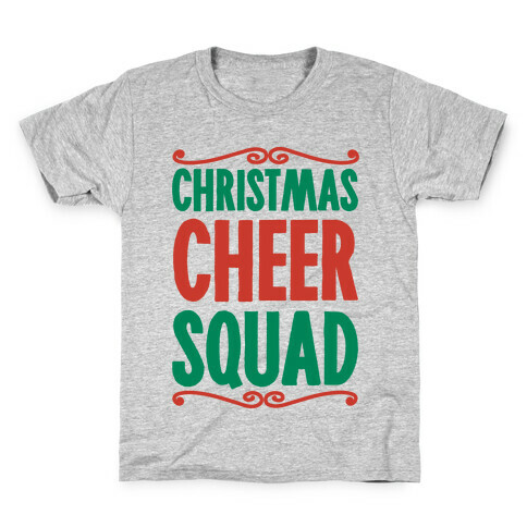 Christmas Cheer Squad Kids T-Shirt