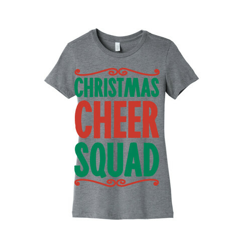 Christmas Cheer Squad Womens T-Shirt