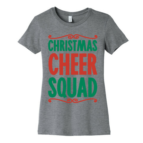 Christmas Cheer Squad Womens T-Shirt