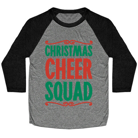 Christmas Cheer Squad Baseball Tee