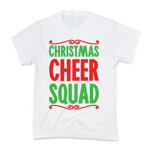 Christmas Cheer Squad Kids T-Shirt