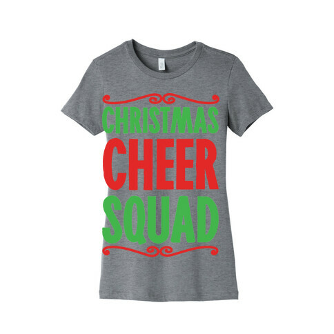Christmas Cheer Squad Womens T-Shirt