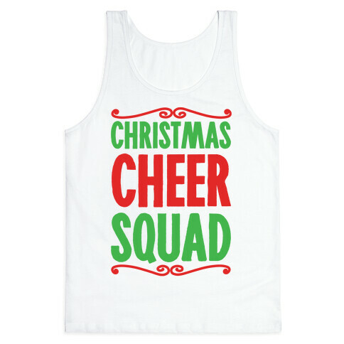Christmas Cheer Squad Tank Top