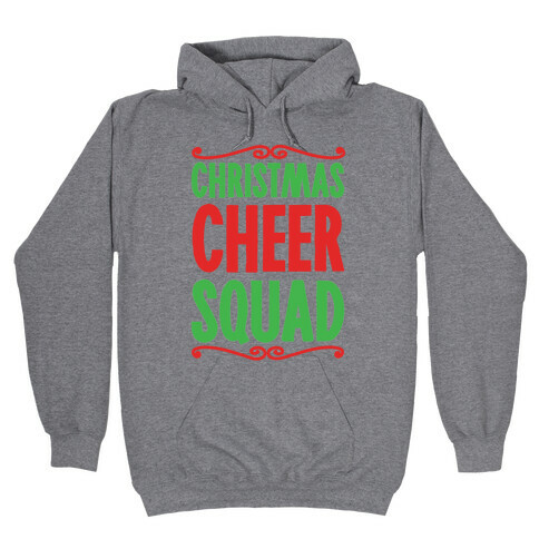 Christmas Cheer Squad Hooded Sweatshirt