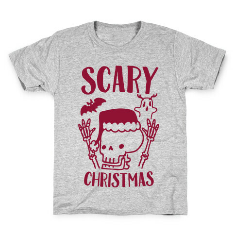 Scary Christmas  Kids T-Shirt