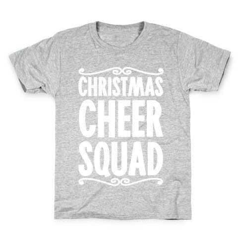 Christmas Cheer Squad Kids T-Shirt