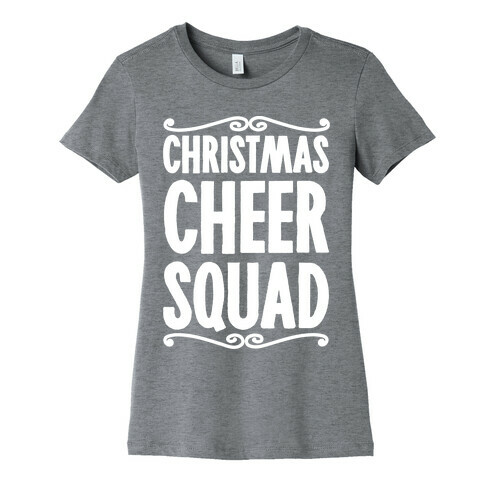 Christmas Cheer Squad Womens T-Shirt