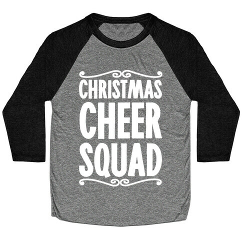 Christmas Cheer Squad Baseball Tee