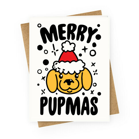 Merry Pupmas Greeting Card