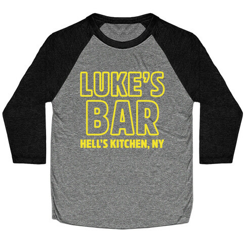 Luke's Bar Baseball Tee