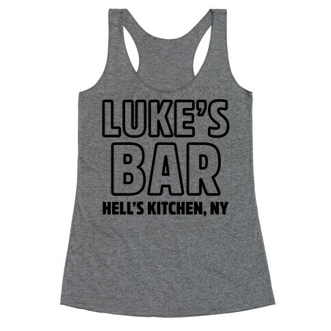 Luke's Bar Racerback Tank Top